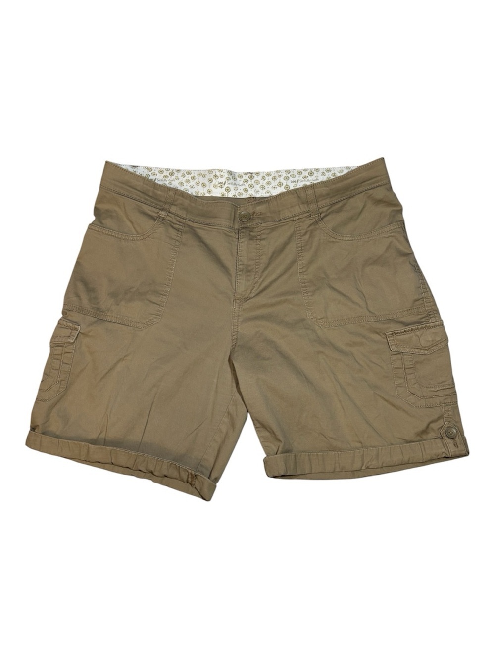 Lee Shorts, Cargo Shorts, Sinfully Soft, Tan, Khaki, Chino, Size 16